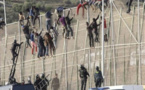السلطات الامنية تصد محاولة مهاجرين أفارقة لاقتحام السياج الحدودي للمدينة المحتلة