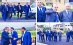 عاجل بالصور.. وفد رفيع المستوى يضم وزراء يحل بالناظور 