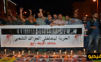 مسيرة ليلية وسط الناظور تعيد الحراكيين إلى الاحتجاج للمطالبة بإطلاق سراح معتقلي الريف