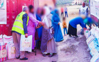 الإغاثة الإسلامية الوطنية وجمعية الرحمة مستمرة في حملتها الخيرية عطاء