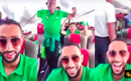 فيديو مثير للاعبي المنتخب الوطني داخل طائرتهم المتوجهة إلى روسيا
