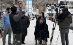 سيليا تكشف عن المشهد المُؤثر الذي أبكى الفنانين الريفيين داخل كواليس تصوير مسلسل النيكرو