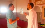 مواطن فرنسي يعلن إسلامه بأحد مساجد "جزيرة المهندس" بالناظور
