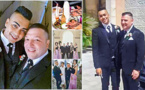 صور.. حفل زفاف بين مثلي مغربي وصديقه الايطالي يثير ضجة بين الجالية