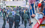 قوات الأمن تستعمل القوة لتفريق المحتجين ضد الأحكام القاسية في حق معتقلي الريف وسط الناظور