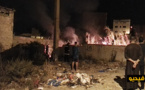 شاهدوا.. اندلاع حريق بحي "جعدار" يستنفر رجال المطافئ بالناظور