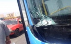 مرة أخرى.. تكسير زجاج حافلة للنقل الحضري بالناظور بسبب عراك عنيف بين راكبين