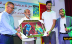 فعاليات جمعوية بفرخانة تقيم حفل استقبال وتكريم لحارس المنتخب المغربي 