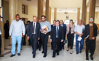 وفد يترأسه الكاتب العام لوزارة العدل يحل بالدريوش ويتفقد مرافق المحكمة الإبتدائية