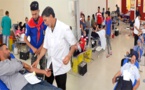 الدريوش.. إقبال مكثف على النسخة الـ 3 من حملة التبرع بالدم ومطالب بتعميمها على جماعات الإقليم