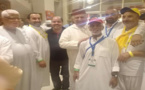 في أول ظهور له عقب تعيينه سفيرا.. مصطفى المنصوري يستقبل وفدا من حجاج إقليم الناظور بالسعودية