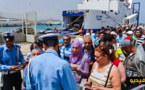 عكس ميناء طنجة المتوسط.. عودة الجالية الى ديار المهجر من ميناء بني نصار مرت في ظروف جيدة