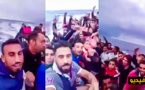 بينهم ناظوريون.. مهاجرون سريون مغاربة ينقلون "رحلة الموت" على المباشر