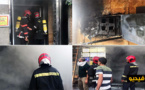 اندلاع حريق في عمارة للأطباء وسط الناظور يثير الرعب بين المواطنين