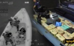بالفيديو.. اعتراض قاربين يسفر عن حجز 5 أطنان من الحشيش وإعتقال 5 إشخاص بينهم مغاربة
