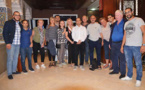 الفاعل الرياضي طارق هرواش ينظم حفل عشاء على شرف أعضاء المنظمة الهولدنية الصحة للجميع
