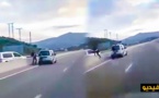 مطاردة هوليودية مثيرة لسيارة بالطريق السيار بطنجة