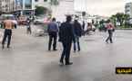 الناظور.. سائق سيارة أجرة يحاول إضرام النار في جسده إحتجاجا على توريطه في قضية تتعلق بالمخدرات