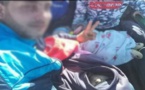 عائلة من أب وأم وطفلين من تمسمان تصل الى إسبانيا عبر قارب مطاطي وتطلب اللجوء