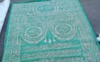بالصور.. محاولة تهريب 4 قطع من ستائر الكعبة المشرفة إلى المغرب