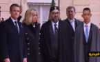 شاهدوا.. الملك محمد السادس يتوسط زعماء العالم في احتفال فرنسا بمئوية الحرب العالمية الأولى