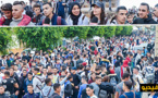تلاميذ الناظور يؤكدون في مسيرة حاشدة رفضهم العودة الى المؤسسات بسبب الساعة الإضافية 