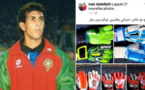 بالصور.. حارس سابق للمنتخب الوطني المغربي يبيع قفازاته بسبب الفقر