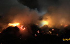 اندلاع حريق مهول بمنطقة "ماروست" والإطفائيون يسارعون لإخماده قبل انتشار نيرانه بالناظور