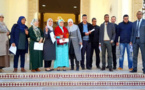 موظفو وزارة العدل ينخرطون في الوقفة الوطنية ويخوضون أول احتجاج لهم داخل ابتدائية الدريوش