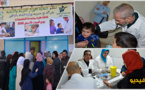 مرضى معوزون من مختلف الأعمار يستفيدون من خدمات حملة طبية متعددة التخصصات بالناظور