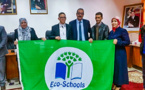 مجموعة مدارس اريانن بمديرية الحسيمة تتوج بشارة اللواء الأخضر الدولي للبيئة