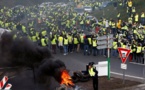 اصطدامات بين الشرطة والمتظاهرين في الأسبوع الثامن من احتجاجات السترات الصفراء بباريس