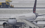 الثلوج الكثيفة تتسبب في إلغاء عدد من الرحلات الجوية بمطار بروكسل