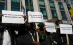 عمال بدون أوراق يحتجون في العاصمة بروكسل للمطالبة بتسوية وضعيتهم