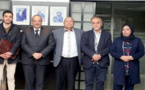 وزير الثقافة والاتصال يستقبل أعضاء لجنة تحكيم الجائزة الوطنية للصحافيين الشباب.