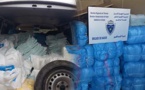 جمارك الناظور تحجز سيارة محملة بحوالي طن ونصف من الأكياس البلاستيكية المهربة