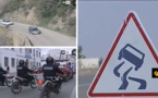 بالفيديو.. سائقون يشتكون من حوادث السير على مستوى الطريق الرابطة بين الحسيمة وتاونات