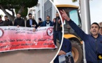 وقفة إحتجاجية بالناظور تضامنا مع الأساتذة المعنفين في مسيرة الرباط