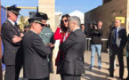 وزير الداخلية الإسباني يزور بوابة بني انصار ومكتب اللاجئين للإطلاع على أوضاع الحدود