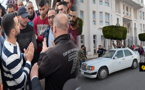 سائقوا سيارات الأجرة بمحطة 3 مارس يحتجون أمام مقر عمالة الناظور لهذا السبب 
