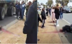  سائق دراجة نارية بين الحياة والموث اثر حادثة سير خطيرة بالناظور 