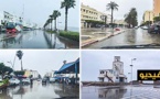  على غرار مدن وقرى الإقليم.. شاهدوا تساقطات مطرية مهمة بمدينة الناظور