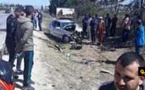مقتل شخص على الفور وآخر يصارع الموت بقسم الإنعاش إثر اصطدام قوي بين سيارتين نواحي الناظور