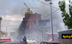فيديو .. إصابة ثلاث مغاربة في حريق مهول اندلع في مبنى بإيبيزا