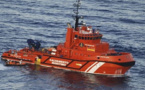 بالفيديو.. البحرية الإسبانية تنقذ  7 "حراكة" قاصرين  كانوا على متن قارب مطاطي 
