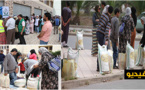 قافلة الإفطار توزع القفف على 500 معوز ويتيم بالناظور