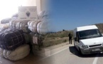 تزاغين.. جمارك الناظور تحجز كمية كبيرة من السلع المهربة بعد مطاردة لسيارة على الطريق الساحلي
