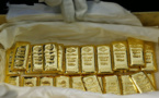 توقيف مغاربة وإسبان بحوزتهم 78 صفيحة من معدن الذهب