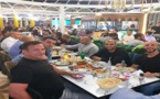 بالصورة.. الدولي الريفي أمرابط على وشك الانتهاء من مشروعه التجاري بهولندا