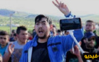شاهدوا.. هكذا تم استتقبال انس الخطابي معتقل حراك الريف